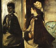 Edgar Degas Jeantaud at the Mirror china oil painting reproduction